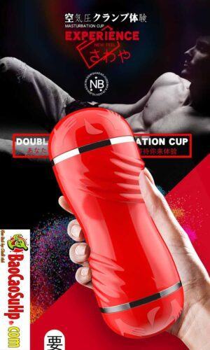 Cốc thủ dâm 2 đầu Long Menstrong 5D lõi TPE cao cấp cực đã