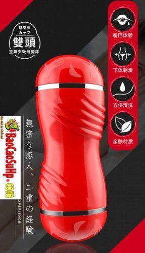 Cốc thủ dâm 2 đầu Long Menstrong 5D lõi TPE cao cấp cực đã