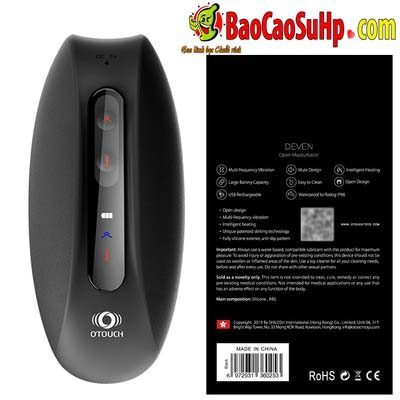 Cốc Thủ Dâm OTOUCH DEVEN Bền Bỉ - Massage Tăng Khoái Cảm