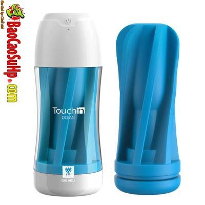 Cốc Âm Đạo Galaku Touch Rung 5D Mạnh Mẽ Kích Thích Cực Khoái