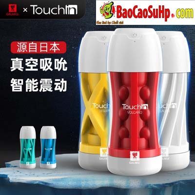 Cốc Âm Đạo Galaku Touch Rung 5D Mạnh Mẽ Kích Thích Cực Khoái