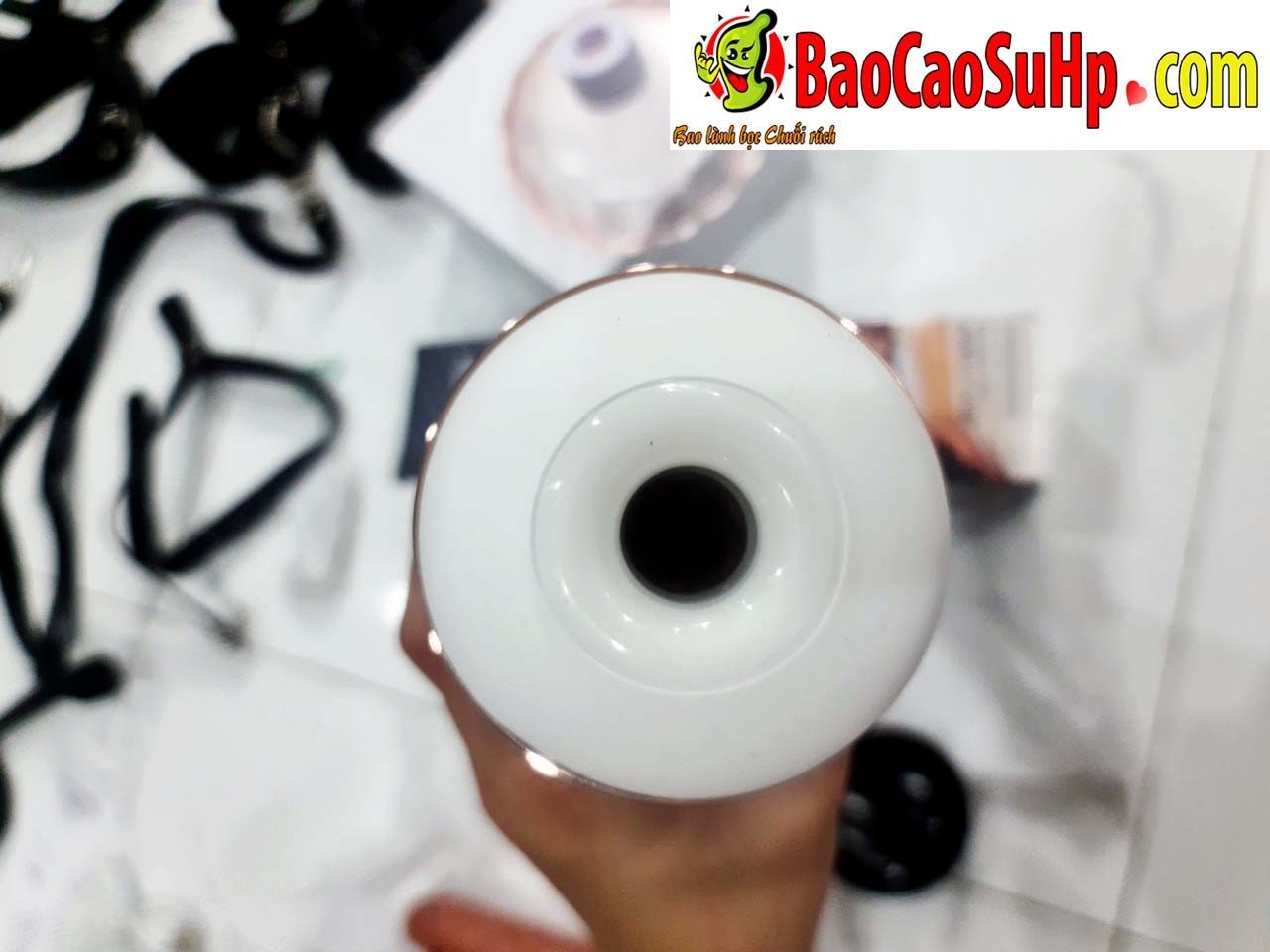 Cốc âm đạo giả Mizzzee GunZ tự động co bóp hút nhỏ gọn tiện di chuyển