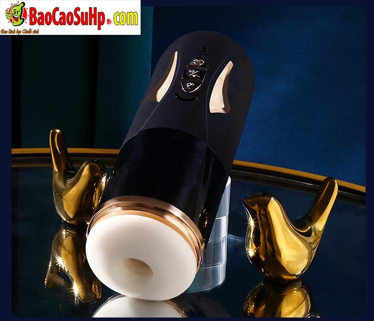 Cốc âm đạo giả Mizzzee GunZ tự động co bóp hút nhỏ gọn tiện di chuyển