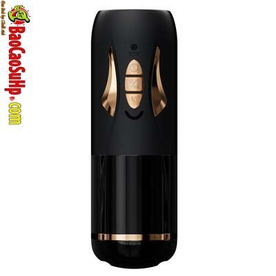 Cốc âm đạo giả Mizzzee GunZ co bóp tự động nhỏ gọn di động tiện lợi