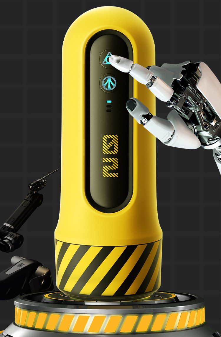 Cốc thủ dâm tự động ZZ033 Con mực vàng hút chân không rung mạnh