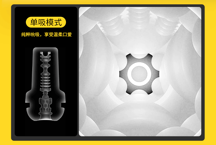 Cốc thủ dâm tự động ZZ033 Con mực vàng hút chân không rung mạnh