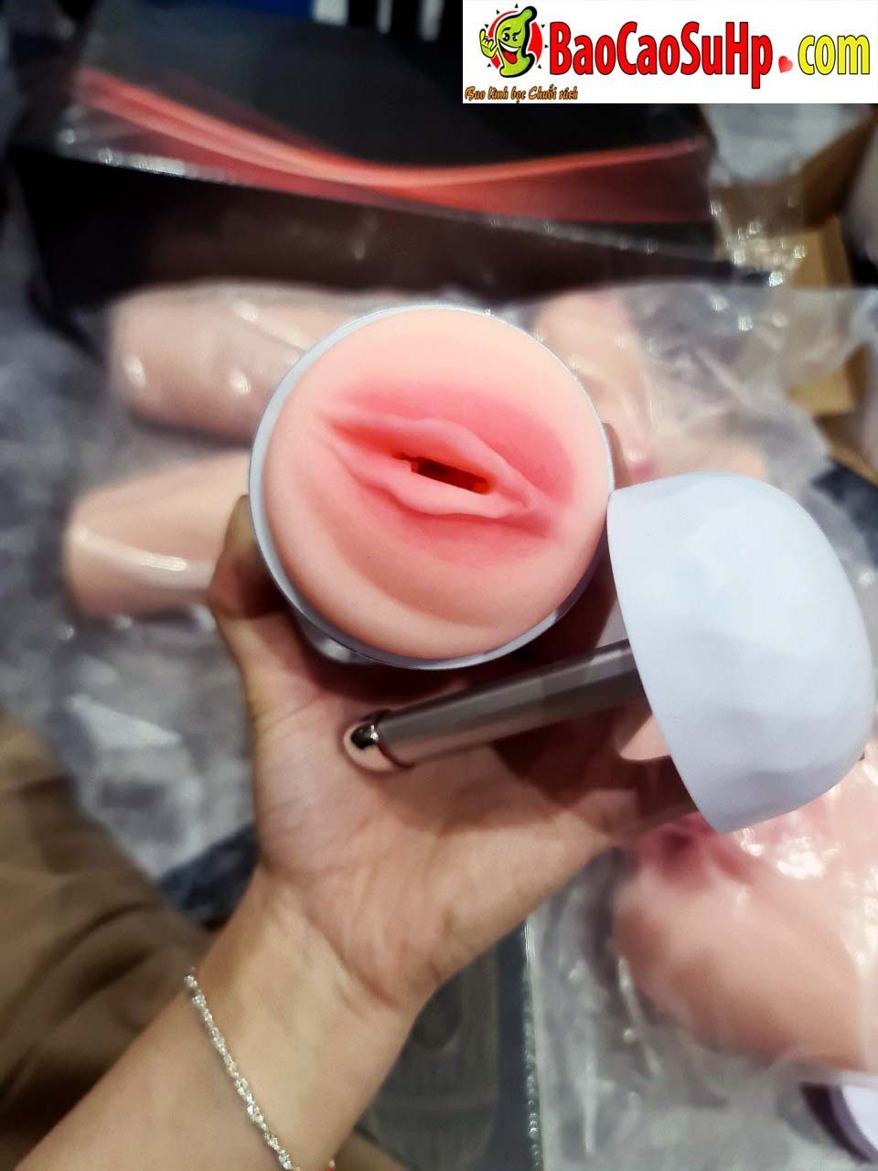 Cốc Thủ Dâm 2 Đầu LCD Rung Rên Karo Mizzzee ZZ39 Cao Cấp