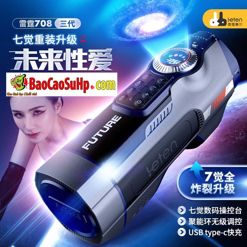 Cốc Thủ Dâm Leten LKS002 Future Pro 3 2025 Siêu Bạo