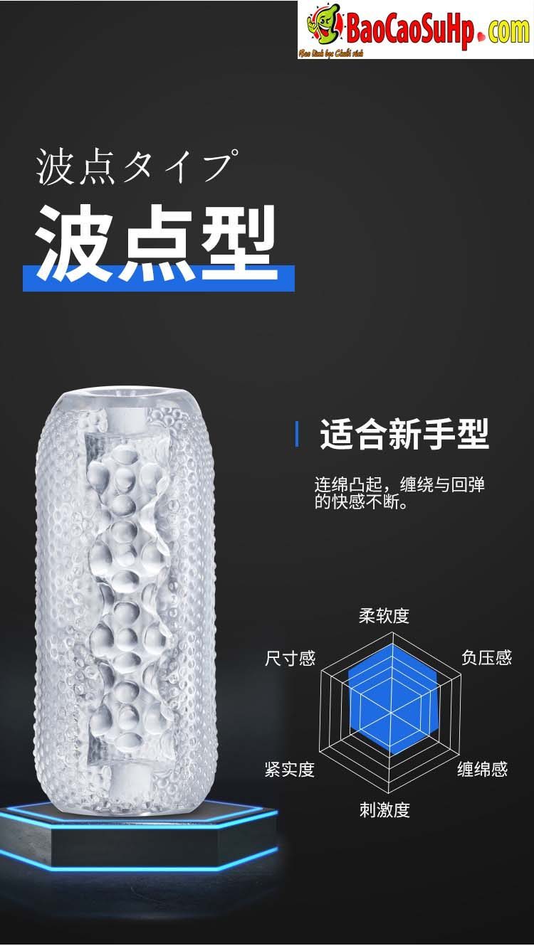 Cốc thủ dâm nam trong suốt ROSELEX Lady Nightmate siêu mềm mại giá siêu ưu đãi