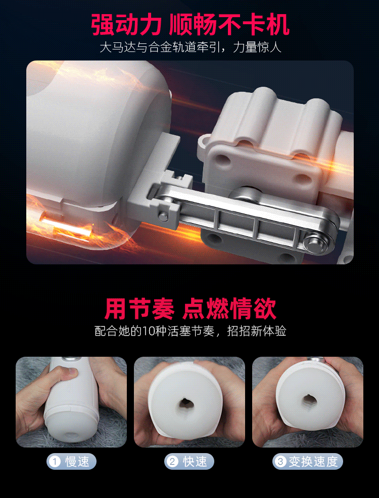 Cốc thủ dâm tự động Leten Thunder Storm III V2 phát nhiệt cực phê