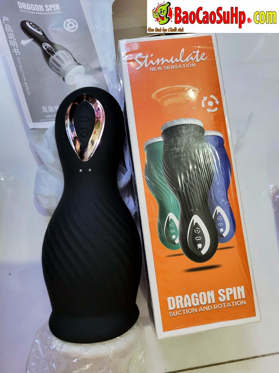 Black Dragon thiết bị thủ dâm nhỏ gọn máy tập luyện nam giới tiện lợi