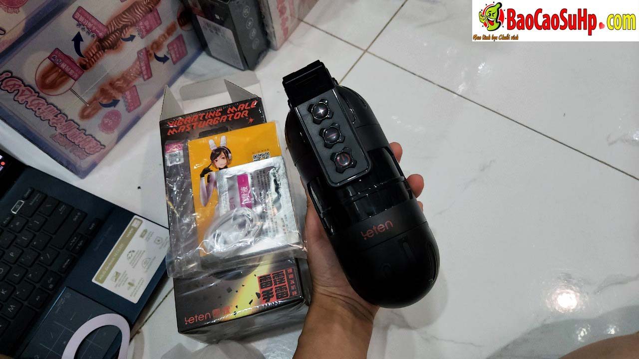 Cốc Thủ Dâm Leten Lựu Đạn Mini Rung Mạnh Điều Khiển APP