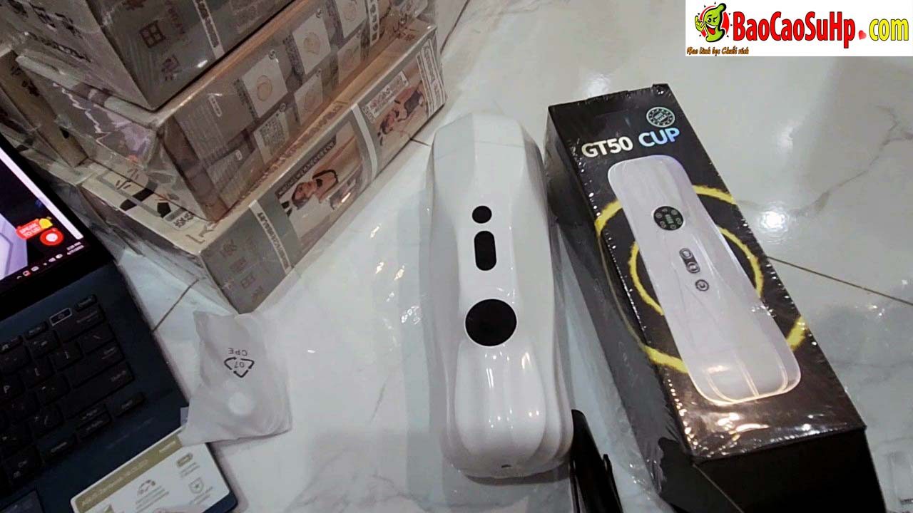 Cốc thủ dâm nam Mizzzee GT50 nhỏ gọn hút rung, dễ vệ sinh, sang trọng