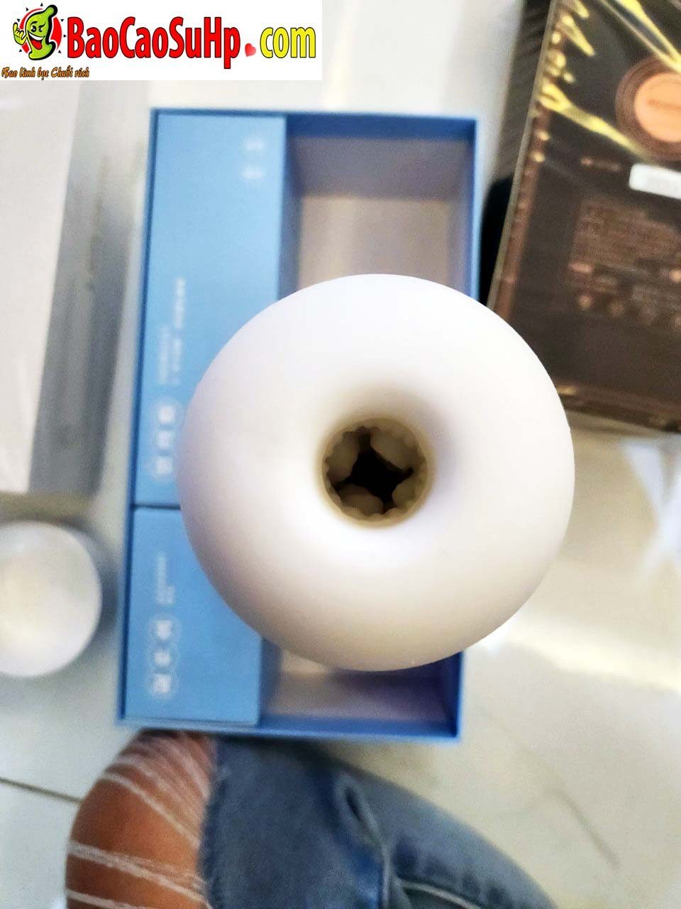 Cốc thủ dâm Blue Crystal-X hút chân không siêu mạnh kích thích phê