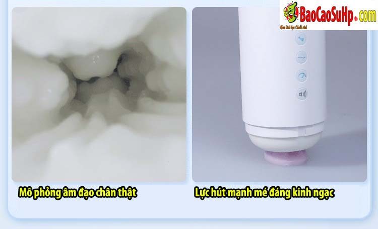 Cốc thủ dâm Blue Crystal-X hút chân không siêu mạnh kích thích phê