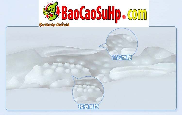 Cốc thủ dâm Blue Crystal-X hút chân không siêu mạnh kích thích phê