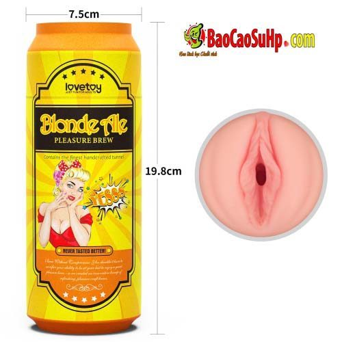 Cốc thủ dâm chai bia Lovetoy Brew Masturbator USA siêu thực
