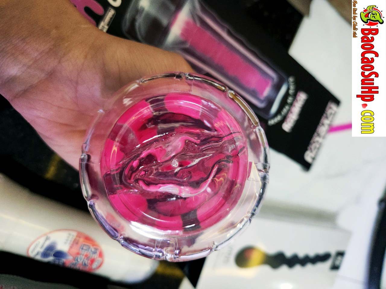 Cốc thủ dâm phát sáng Lovetoy USA cao cấp trong suốt