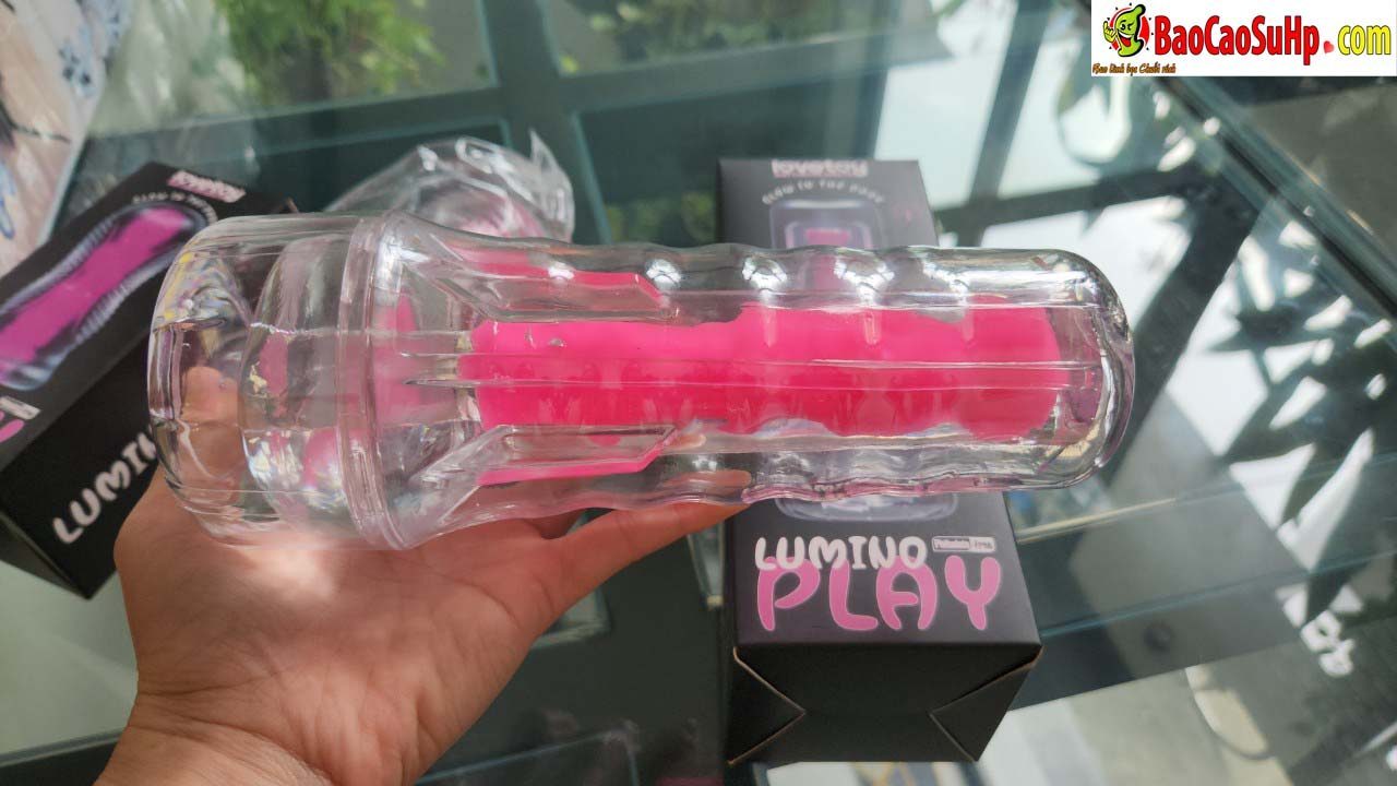 Cốc thủ dâm phát sáng Lovetoy USA cao cấp trong suốt