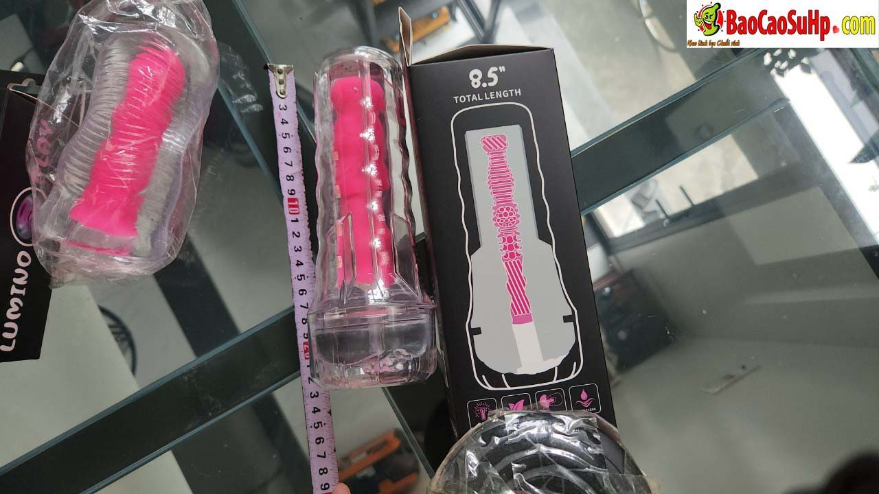 Cốc thủ dâm phát sáng Lovetoy USA cao cấp trong suốt