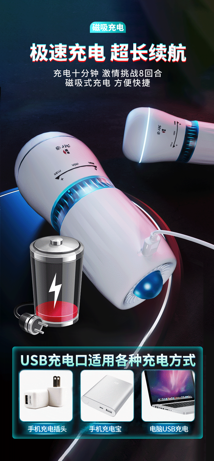 Cốc thủ dâm Mr B Ouyasi tự động phát nhiệt nhỏ gọn cao cấp