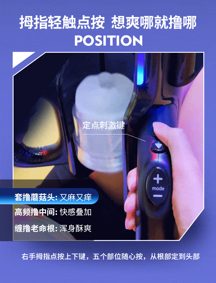 Máy thủ dâm Leten Pro VI cao cấp thụt giật mạnh mẽ chính hãng