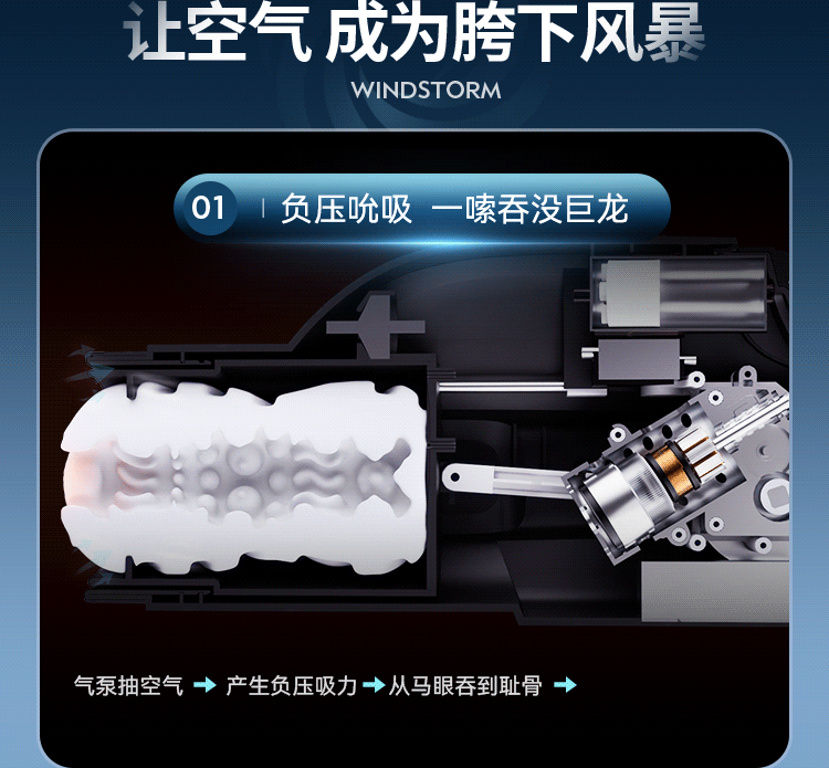 Cốc thủ dâm Leten Thunder Storm Bermuda hút xoáy nóng kích thích