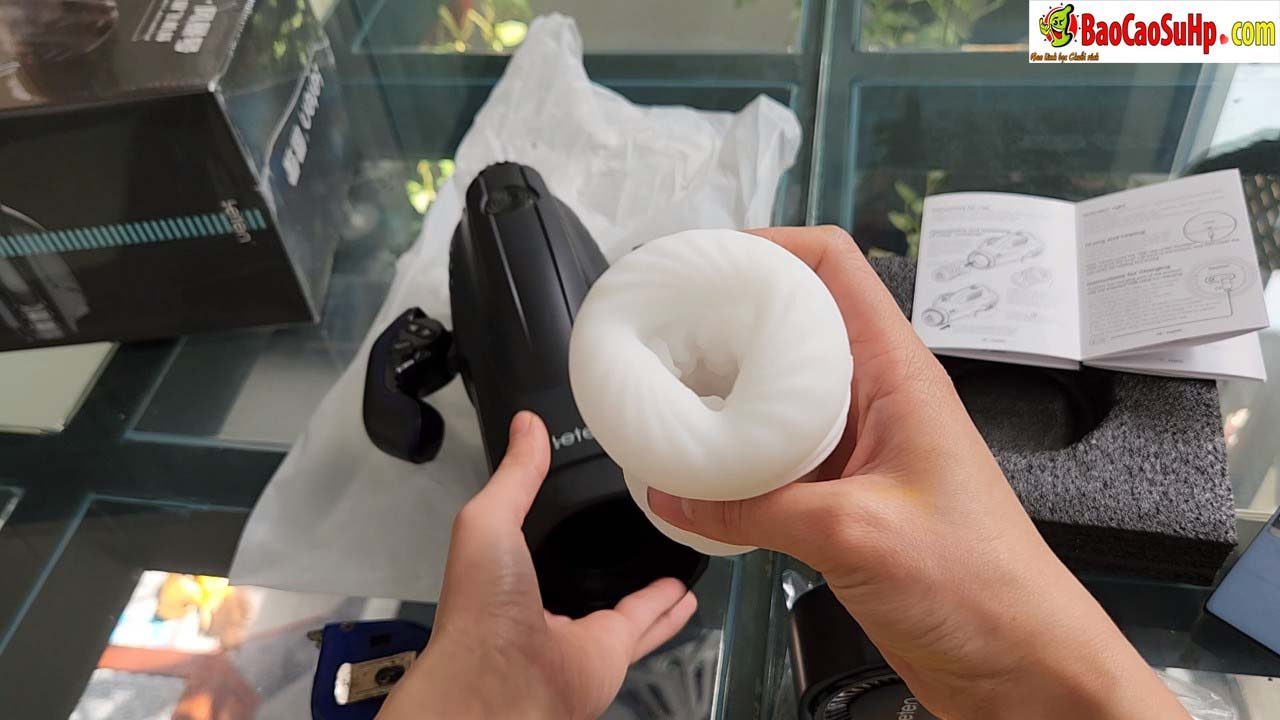 Cốc thủ dâm Leten Thunder Storm Bermuda hút xoáy nóng kích thích