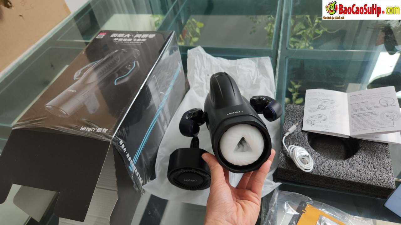 Cốc thủ dâm Leten Thunder Storm Bermuda hút xoáy nóng kích thích