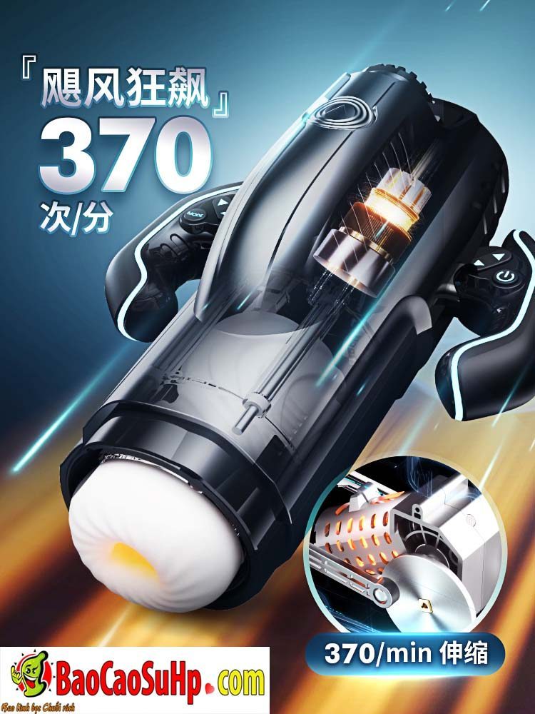 Cốc thủ dâm Leten Thunder Storm Bermuda hút xoáy nóng kích thích