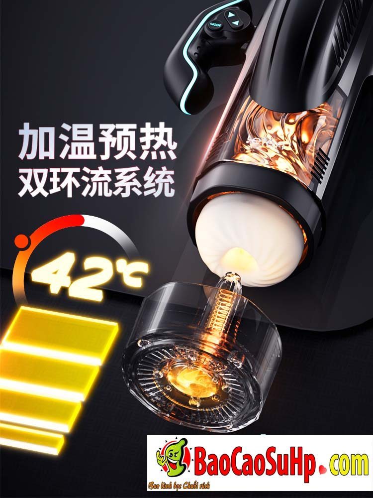 Cốc thủ dâm Leten Thunder Storm Bermuda hút xoáy nóng kích thích