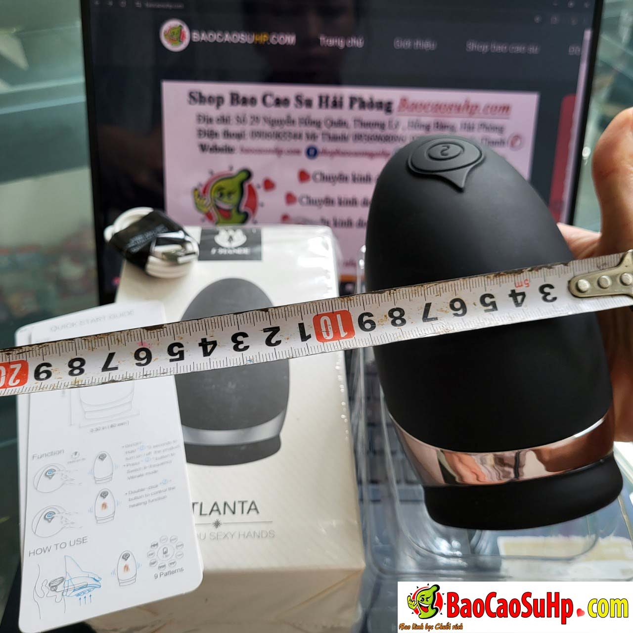 Cốc thủ dâm Shande S329 làm ấm rung mạnh đa chế độ kích thích