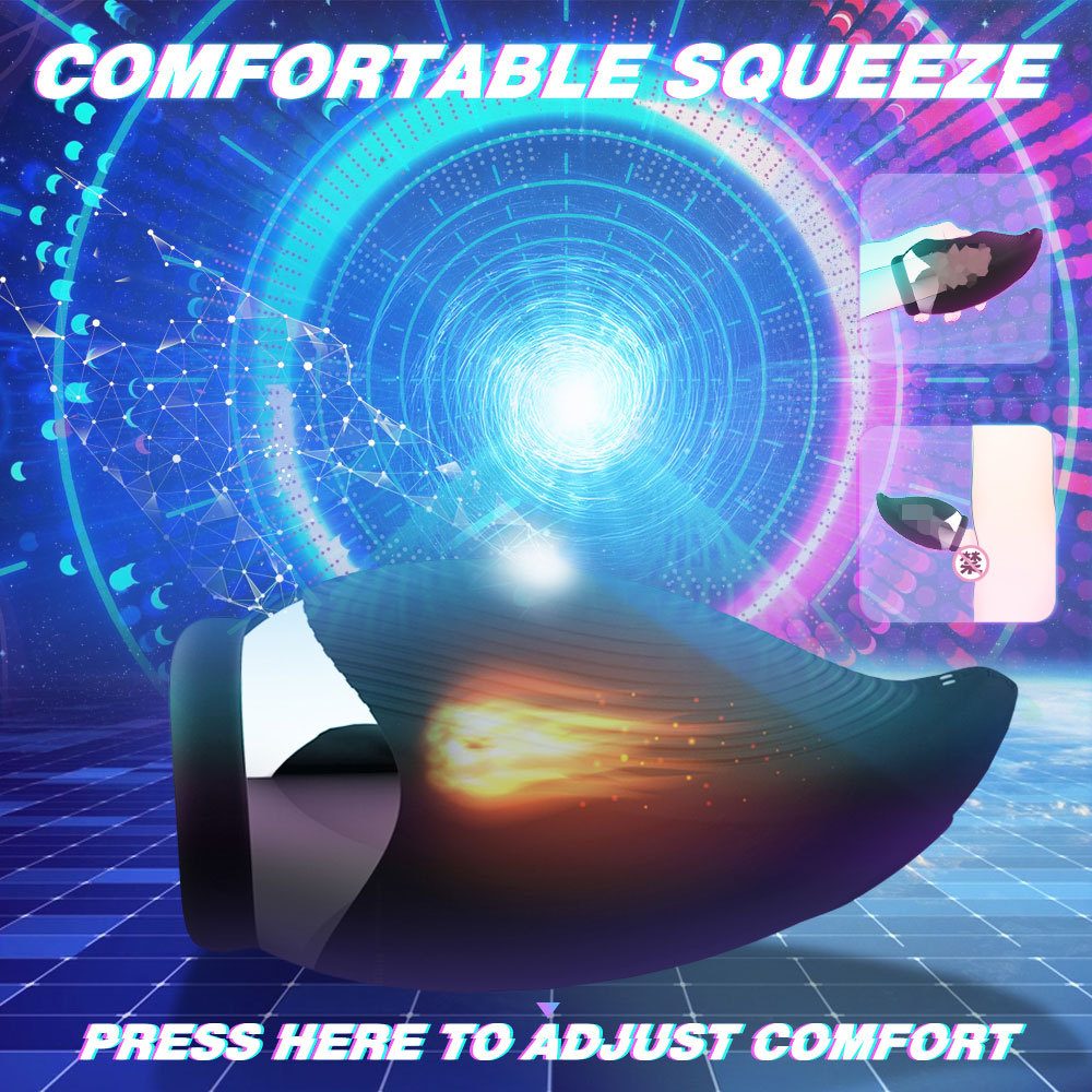 Cốc Thủ Dâm Shande S329 Atlan Rung Mạnh Ấm Nhiều Chế Độ Hot