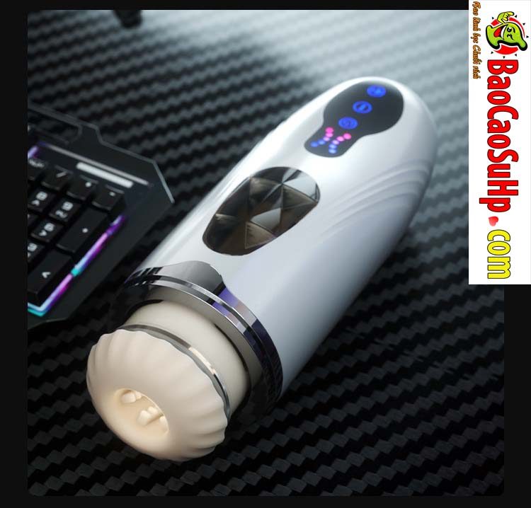 Cốc thủ dâm Mizzzee ROBOGIRL nhỏ gọn thụt lên xuống