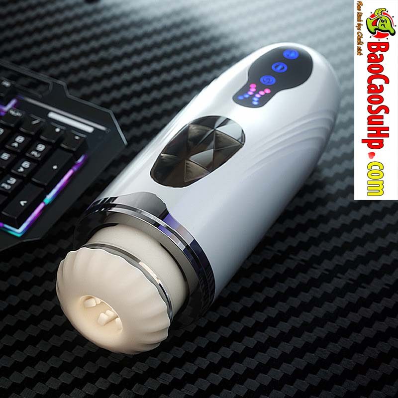 Cốc thủ dâm Mizzzee ROBOGIRL nhỏ gọn thụt lên xuống