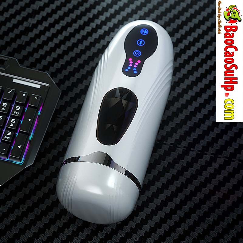 Cốc thủ dâm Mizzzee ROBOGIRL nhỏ gọn thụt lên xuống