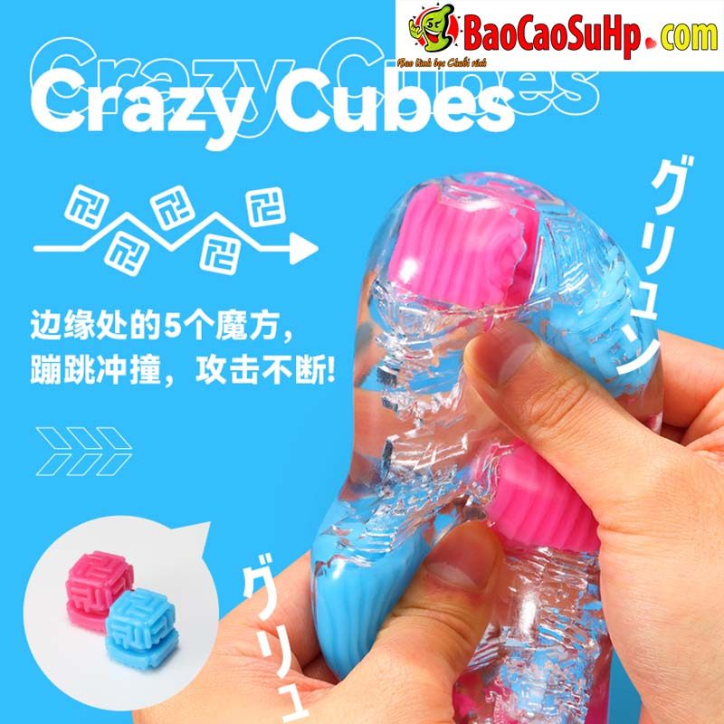 anh bia coc thu dam Tenga Bobble 1 - Cốc thủ dâm Nhật Bản Tenga Bobble mảnh ghép màu sắc độc đáo
