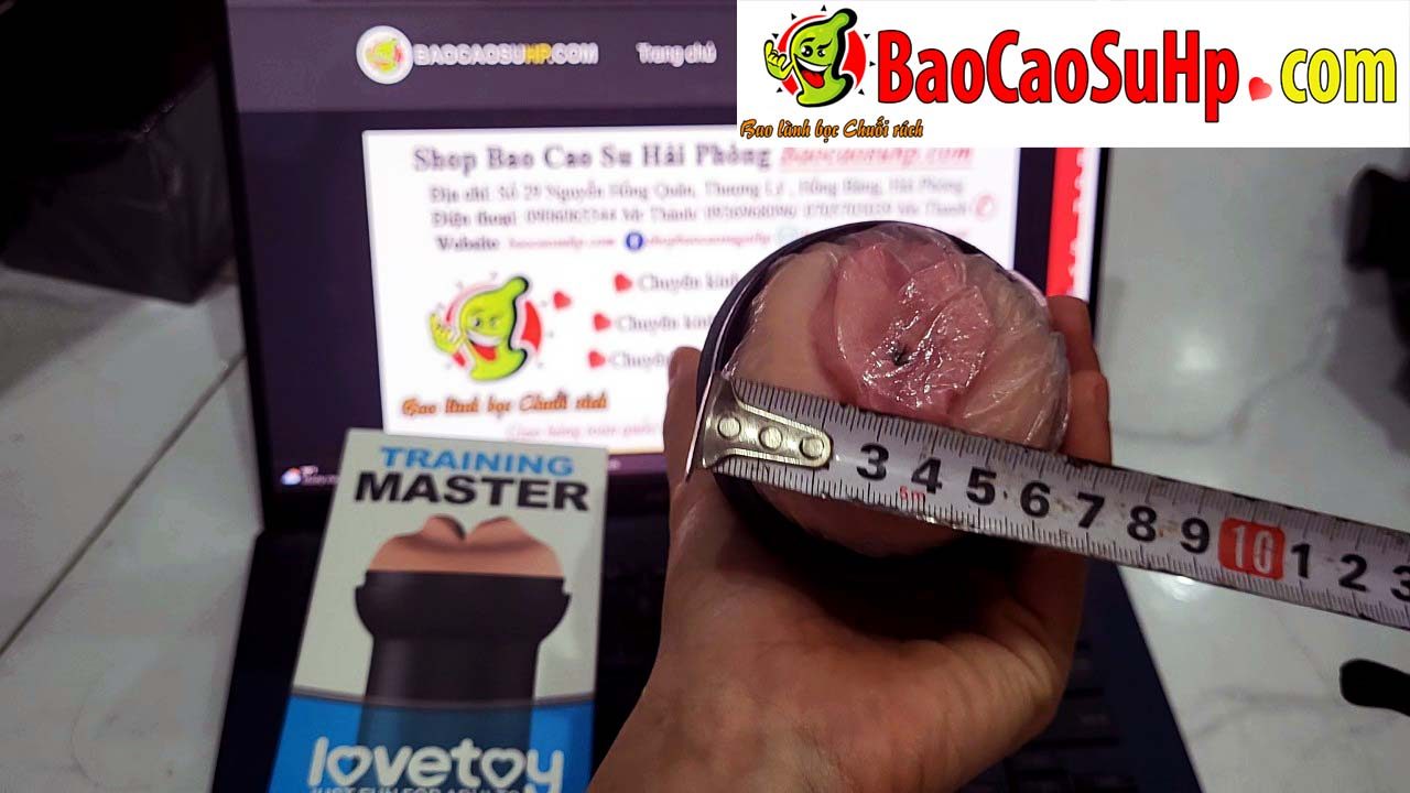 Cốc luyện dương vật LOVETOY 2 đầu cao cấp tăng khoái cảm nam giới