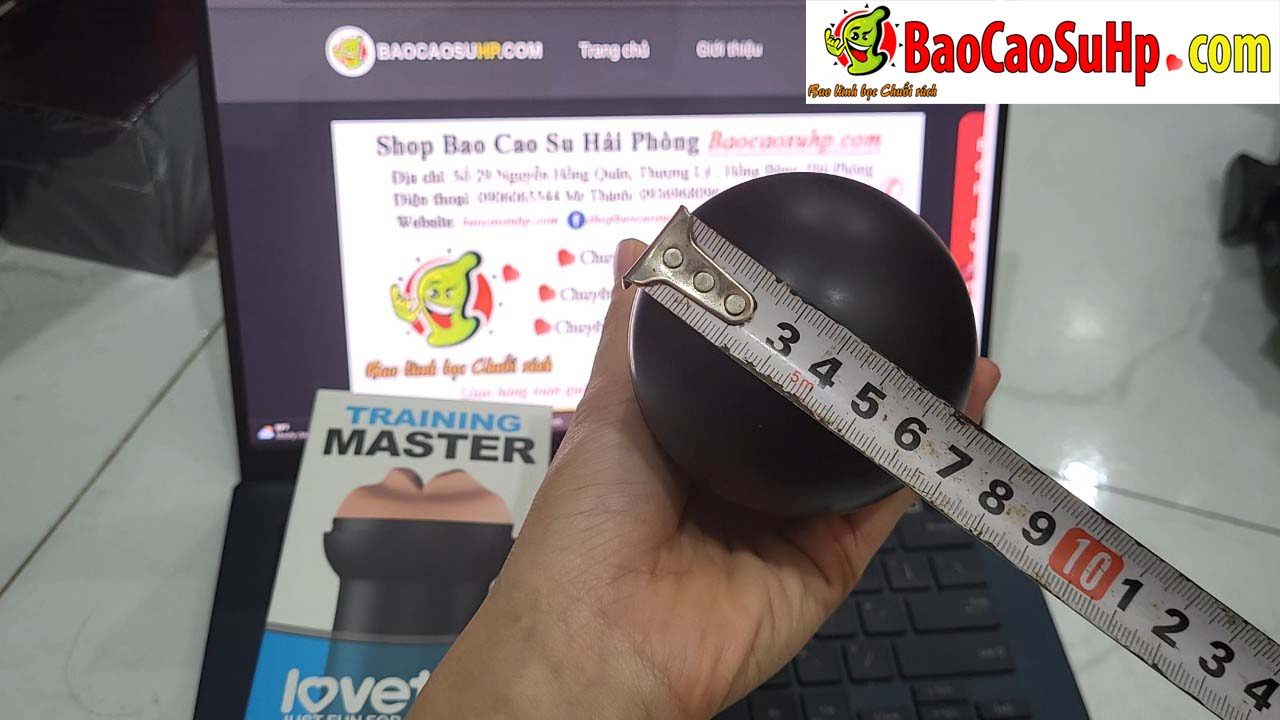 Cốc luyện dương vật LOVETOY 2 đầu cao cấp tăng khoái cảm nam giới