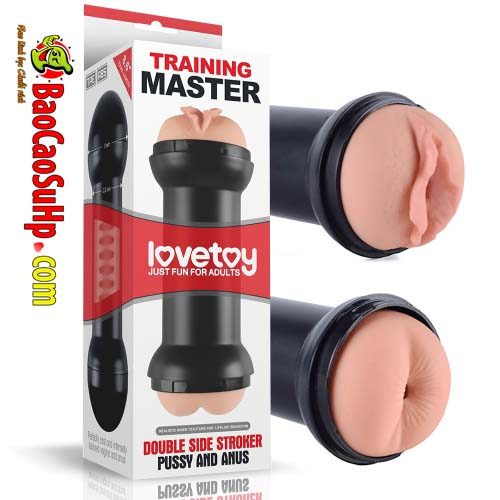 Cốc luyện dương vật LOVETOY 2 đầu cao cấp tăng khoái cảm nam giới