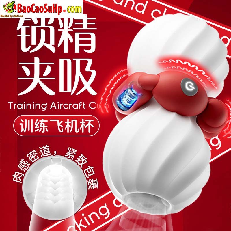 Cốc thủ dâm COC Tight Dumbbell rung thắt chặt độc đáo cho nam 