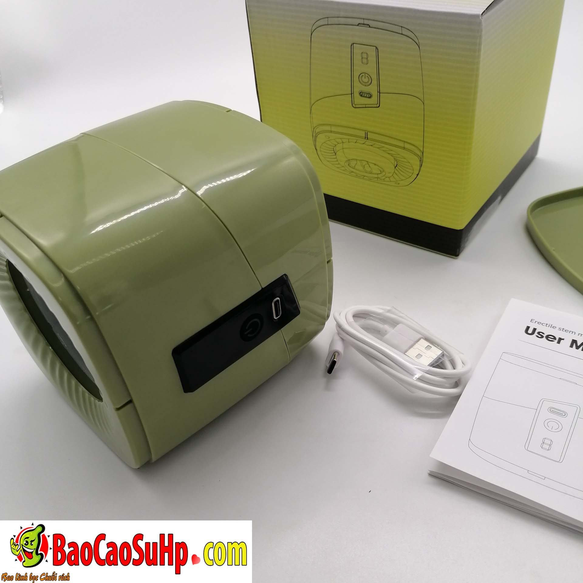 Cốc thủ dâm Ailebo nhỏ gọn xoay thụt đa chế độ cực phê