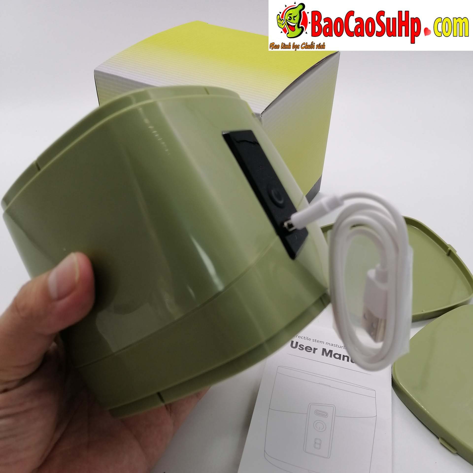 Cốc thủ dâm Ailebo nhỏ gọn xoay thụt đa chế độ cực phê