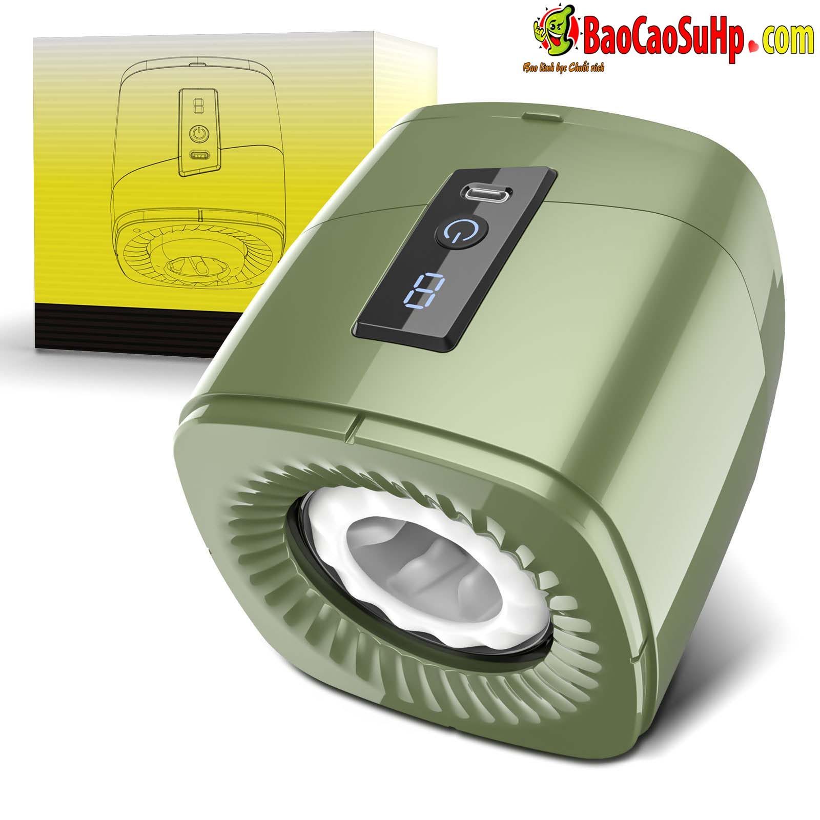 Cốc thủ dâm Ailebo nhỏ gọn xoay thụt đa chế độ cực phê