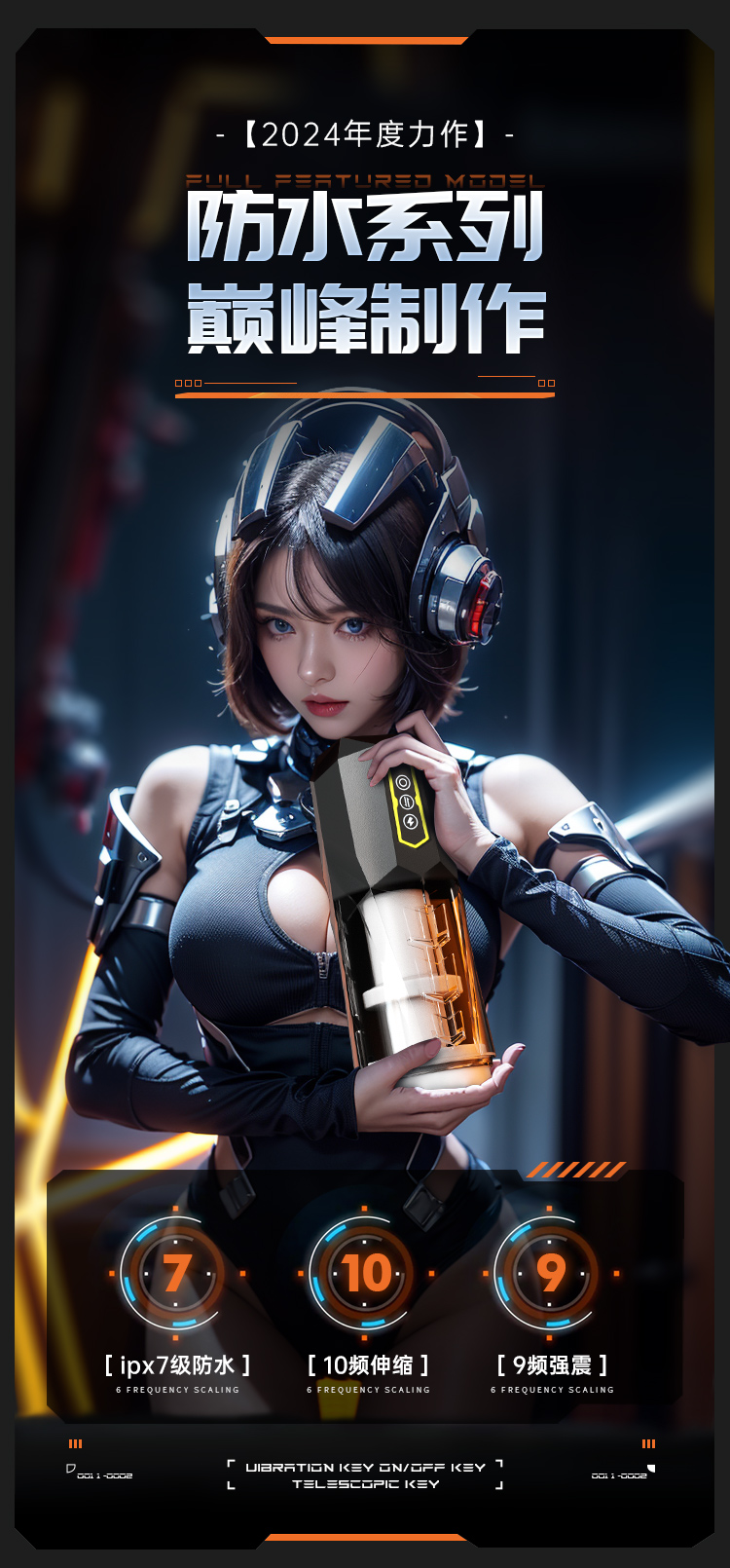 Cốc thủ dâm tự động Mizzzee Black Challenger V2 thụt hút hiện đại