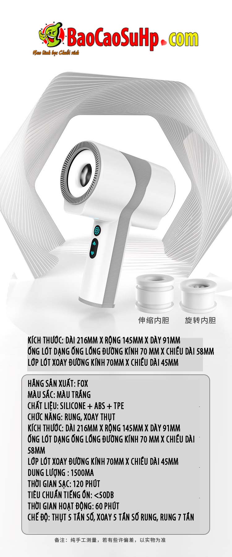 Máy tự sướng Dream Horse Thor rung thụt giật cho nam hiệu quả