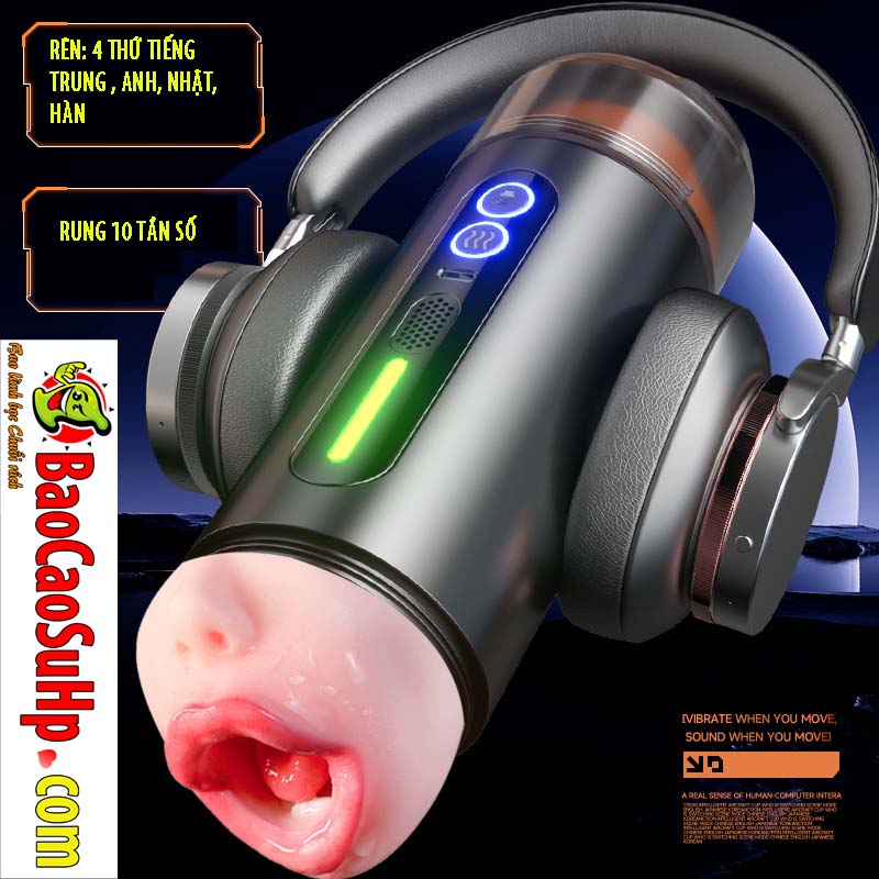 Cốc thủ dâm 2 đầu Jiuai Kelsey siêu thực rung rên kích thích mạnh mẽ