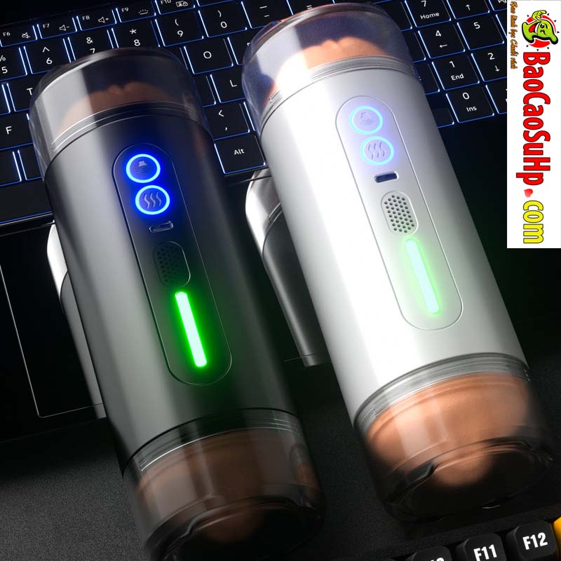 Cốc thủ dâm 2 đầu Jiuai Kelsey siêu thực rung rên kích thích mạnh mẽ