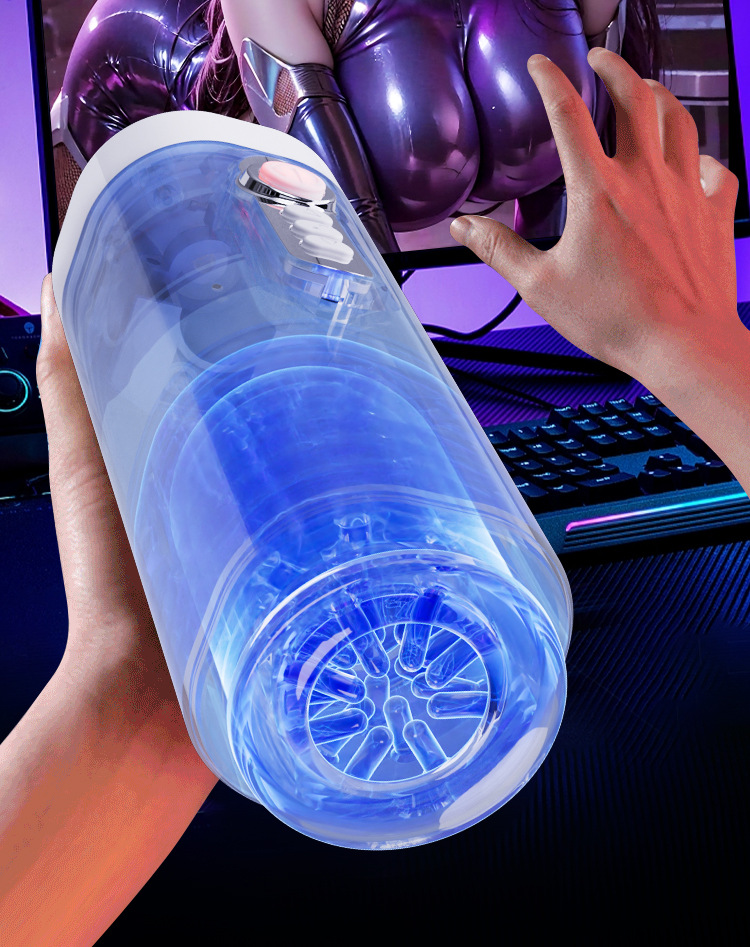 Cốc thủ dâm Mizzzee XinEr White rung thụt tự động hiện đại