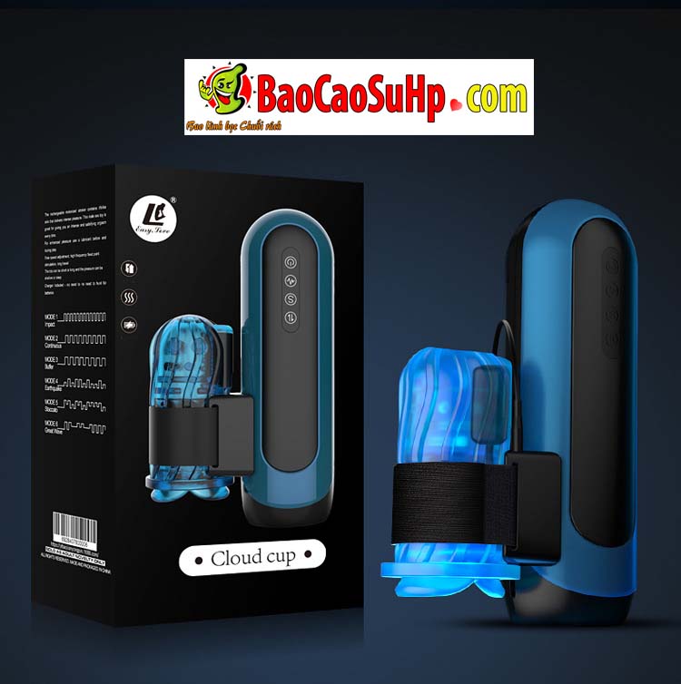 Cốc thủ dâm Easylove Cloud Cup tự động thụt xuống lên đỉnh cao